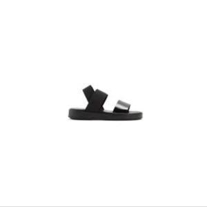 Luca Ferri black sandals (size 8)